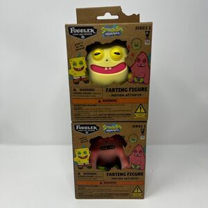 Spongebob Squarepants & Patrick Farting Fuggler Series 2 Figures